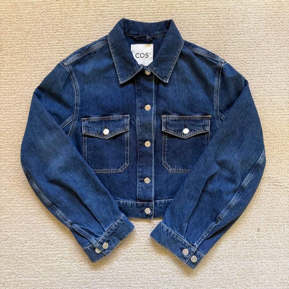 COS Cropped Denim Jacket